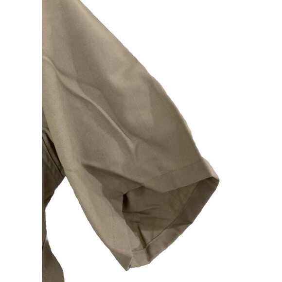 Men's VTG Elbeco CHP Regulation Tropical Shirt Obsolete Not Issued 60s Tan Sz XL - Picture 9 of 9